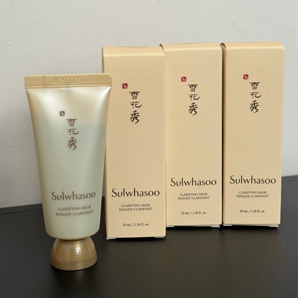 Sulwhasoo clarifying masks travel size for clogged pores and blackheads - Picture 1 of 3